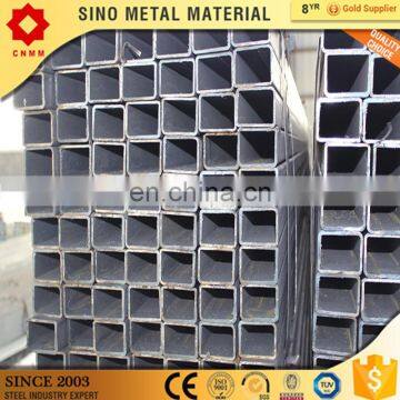 black annealing at lowest 2016 rectangular/square steel pipe/tubes/hollow section en10219 mild steel pipe with good price