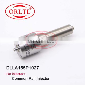 ORLTL Fuel Oil Pressure Nozzle DLLA 155 P 1027 Original Common Rail Nozzle DLLA155P1027 For Denso