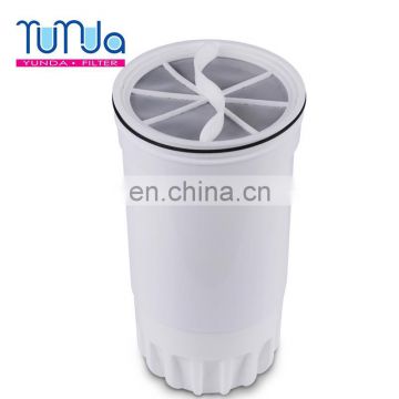 YUNDA FILTER Removes flouride alkaline plastic water jug pitcher replacement filter