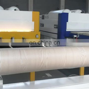 Vacuum pressure machine for pdf . real wood's two sides LB-TM2408-B  from Taian Manufacturer pvc film vacuum membrane press