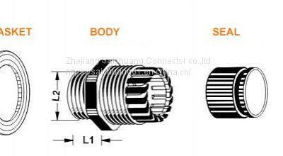 Metric Thread Cable Gland Reinforced A Type