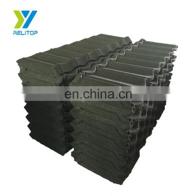 Aluminium zinc hot sale building materials  sheets chips stone coated metal roofing tile Philippines