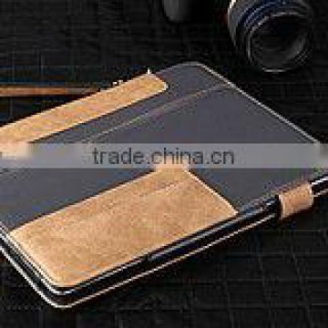 2015 Wholesale China New manufacture custom jean skin smart cover for ipad 4,leather stand case for ipad 4