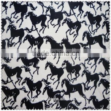 Cotton fabric with design