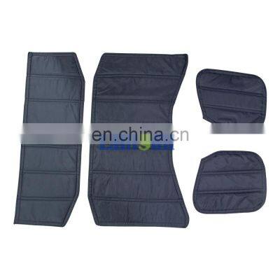 For Jeep  JK  for wrangler 2018+ Lantsun J179 2door  4 doors black car roof hardtop heat insulation cotton kit adiabatic cover