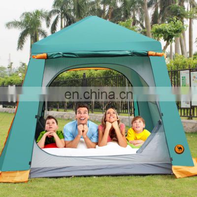 Customized person automatic dual family waterproof large camping tent outdoor
