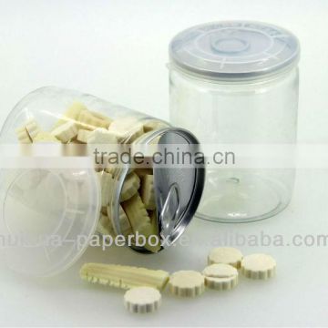 plastic cans PET jar for candy