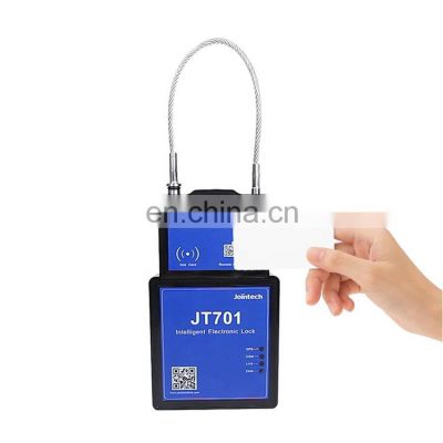 Jointech gps smart lock JT701 support live tracking and onsite remote unlock