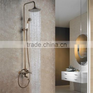 Luxury Golden Color Exposed Rain Shower Set AF838