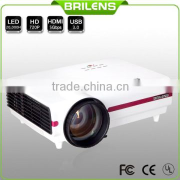 native 1920 x1080, 1280 x 800, 800 x 600 resolution dlp projector for iphone 6,3LED 3LCD projector hd66