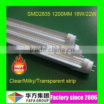 Shenzhen factory price 16w t8 led tube lamps