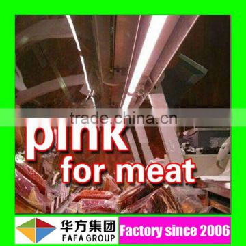 CRI>80 pink led meat tube supermarket counter