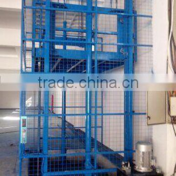 china freight elevator price/warehouse hydraulic lift table with CE