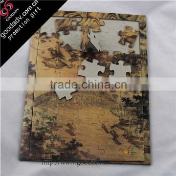 Guangzhou factory high quality children paper puzzle / children's puzzle board