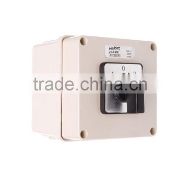 Three Phase Square Changeover Switch 20A