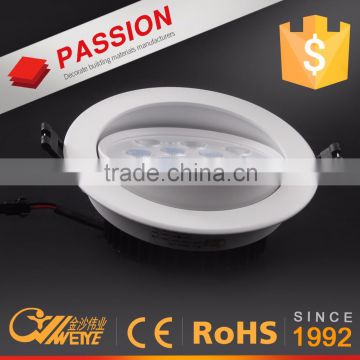 hottest Project led aluminum smd led downlight with 130mm cut out