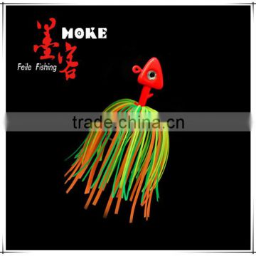 High quality colorful fishing lure soft rubber skirt