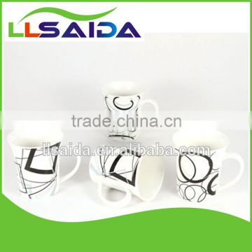 Funny ceramic mug cup with high quality llsaida promotional ceramic mug cup