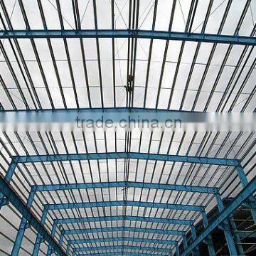 Structural steel warehouse