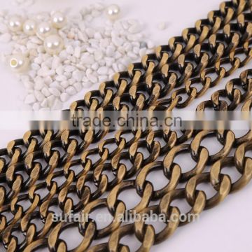 2016 Factory Direct Sell Green ancient copper and aluminum chain