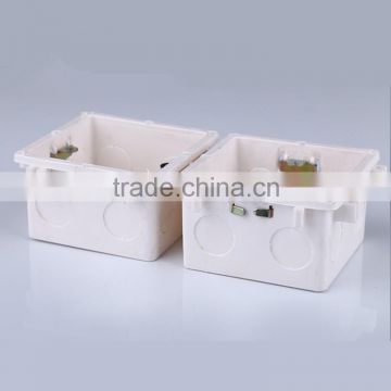 White color full type for pvc electrical junction box