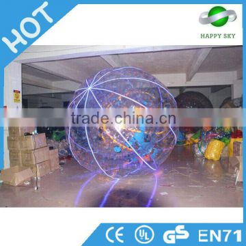 Best selling LED zorbing ball,small LED zorb ball,zorb ball games