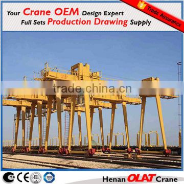 Manufacturer China Heavy Duty 5t~550ton Double Girder Mobile Gantry Crane