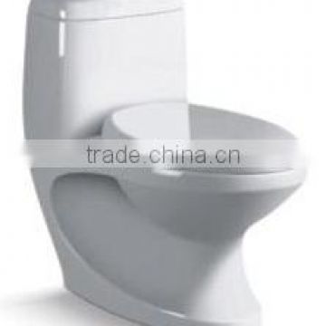 GC2006 Bathroom Building Material One Piece White Wall Mounted Toilet Made in China New Design Toilet