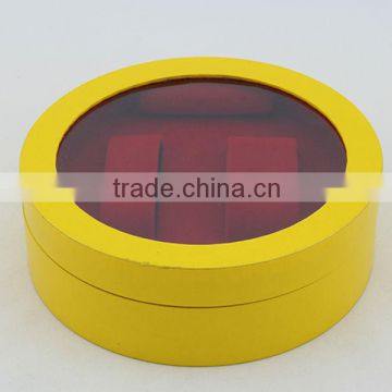 Attractive colour couple Plastic small watch box for display