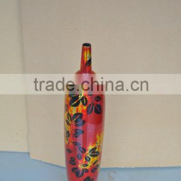 Lacquer ware floor vase from Vietnam
