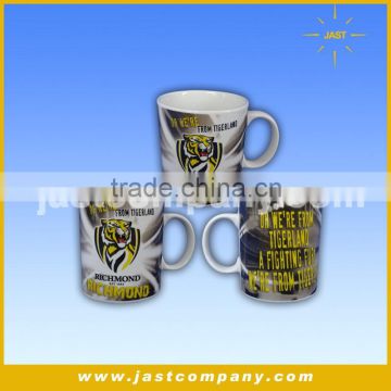 Sports Team Logo Printed Musical Ceramic Tall Coffee Mugs