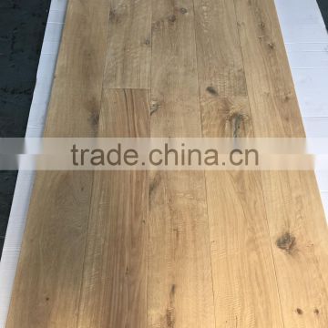 oak multilayer timber floor handscraped cream oiled 1900X190X20/6 mm
