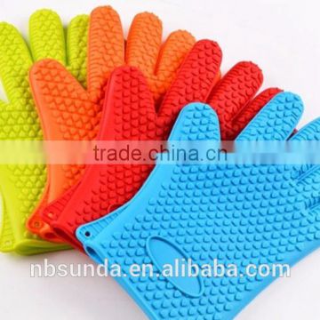 Factory wholesale food grade oven silicone glove