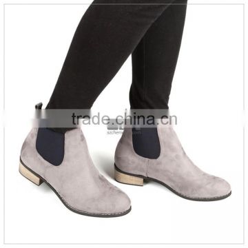 cx152 hot selling women flat chelsea ankle boot