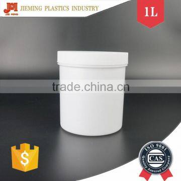 1L Screw Cap Canning Jar, Chemical Powder Jar, Plastic Can for Food
