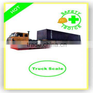 truck weighing bridge