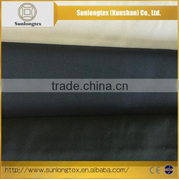 Solid Dye Woven Fabric Twill Polyester