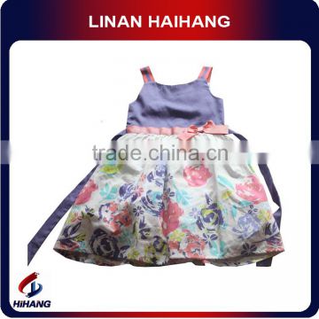 12 year old dresses of child cotton sleeveless floral pleated dress