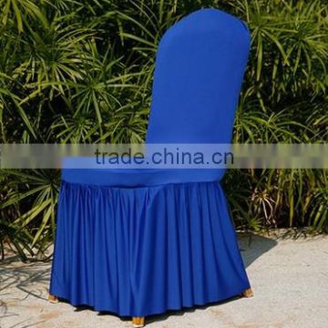 wholesale hotel white wedding spandex chair cover
