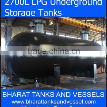 2700L LPG Underground Storage Tanks