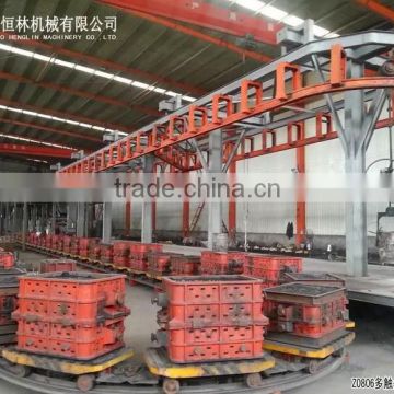 Clay sand reclamation and moulding line