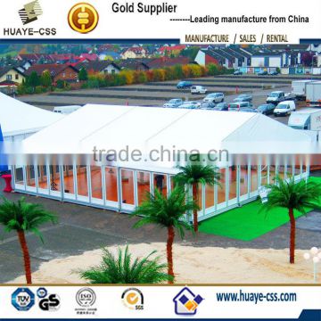 Outdoor Temporary Event Marquee Glass Wall Tent