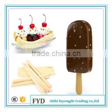 Round and Edge Ice-cream Sticks from china