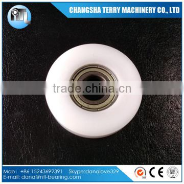 30mm Plastic coated Pulley bearing for Furniture Accessories