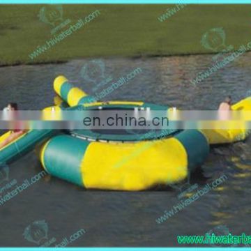Promotion water trampoline rental,inflatable trampoline ,inflatable jumping bed