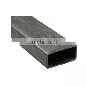 black rectangular pipe cold rolled pre galvanized welded rectangular steel pipe/tube/hollow section