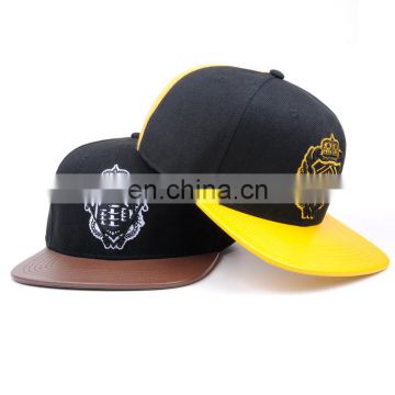 Wholesale Accept Oem Brand Hip Hop Custom Embroidered Caps Latest Design 6 Panel Cotton Snap Back Hats