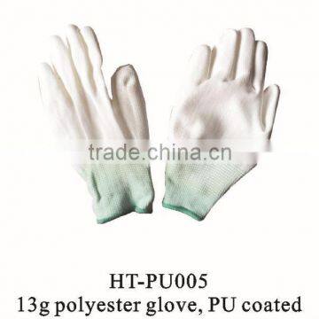 Linyihantu PU gloves /low price PU gloves/PU coated gloves for sale