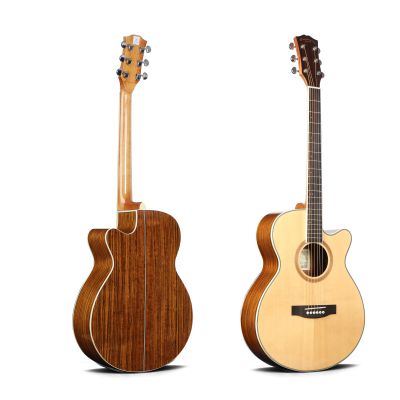Oriental Cherry Acoustic Guitar W210 40 Inch guitar factory OEM guitar with wholesale price