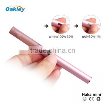 China e cigarette wholesale passthrough battery mini haka, Slim electronic cigarette